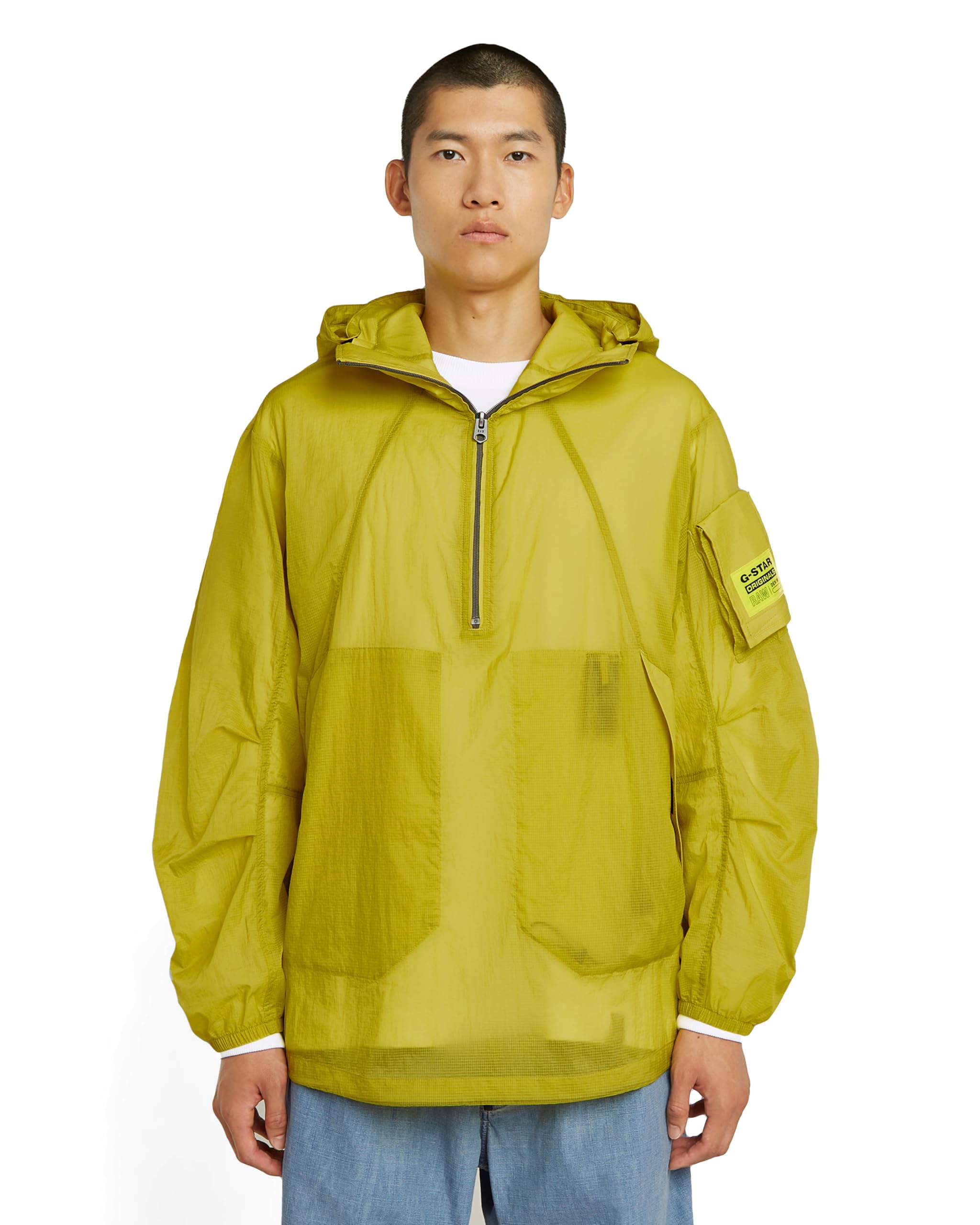 Amazon.co.jp: G-Star Anorak Men's Jacket, Oversized Fit, Loose